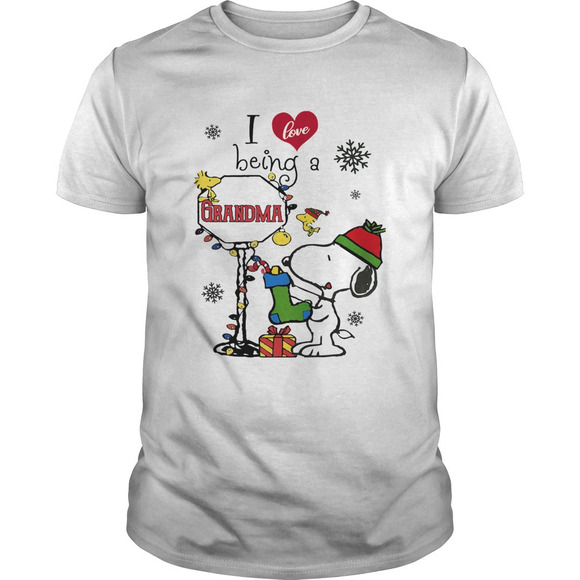 Other - Christmas Snoopy I Love Being A Grandma Shirt